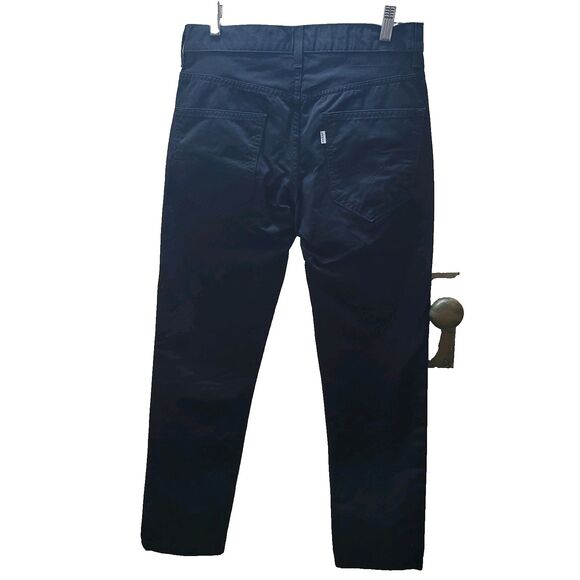 Levi's Mens Classic Straight-Leg Black Jeans Size 28 Casual Work -Unisex - Picture 2 of 8